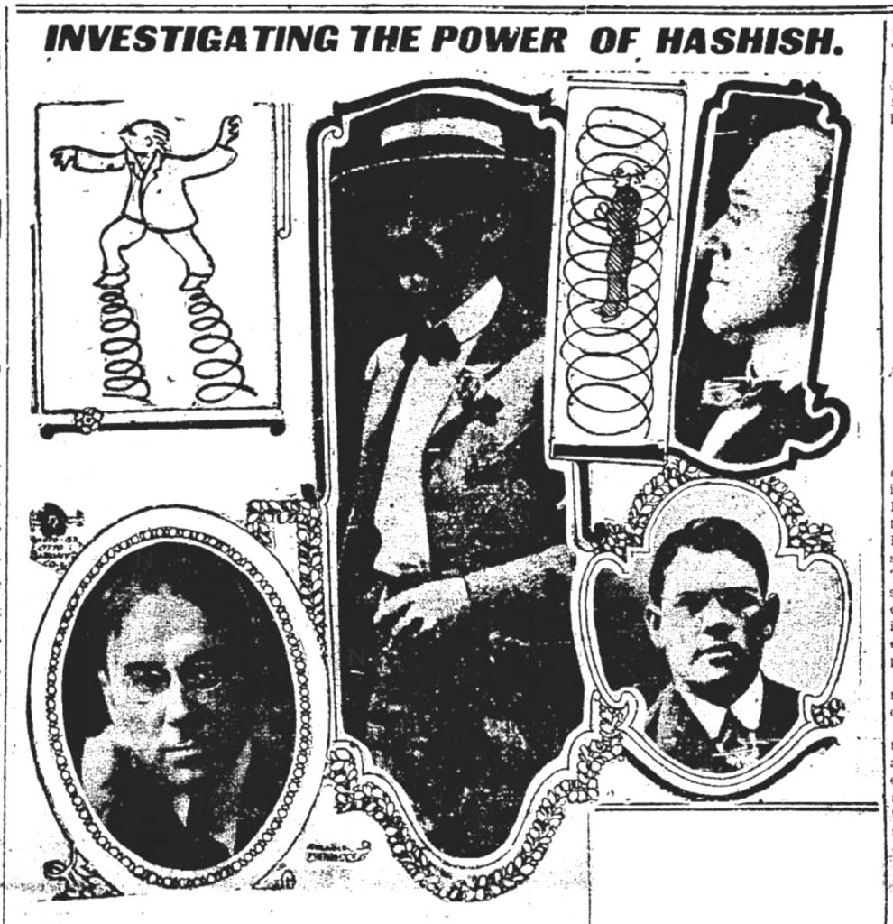 New York Authors Investigate Hashish (1908)