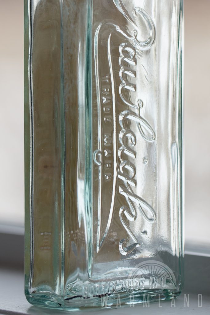 Close-up of Rawleigh's Bottle