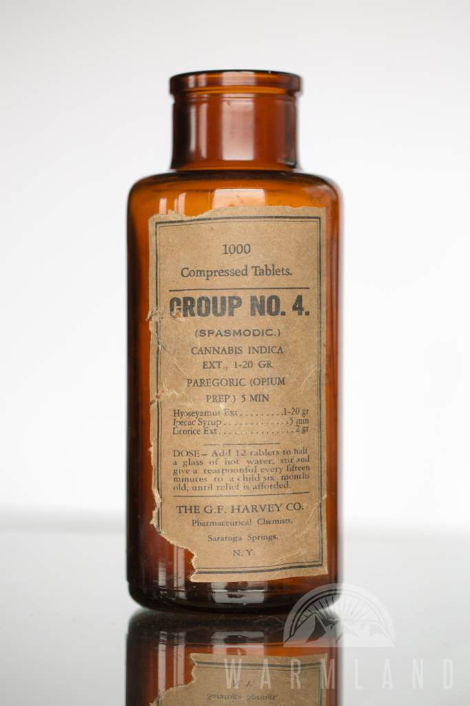 Cannabis-based Tablets by G. F. Harvey Co. for spasmodic croup