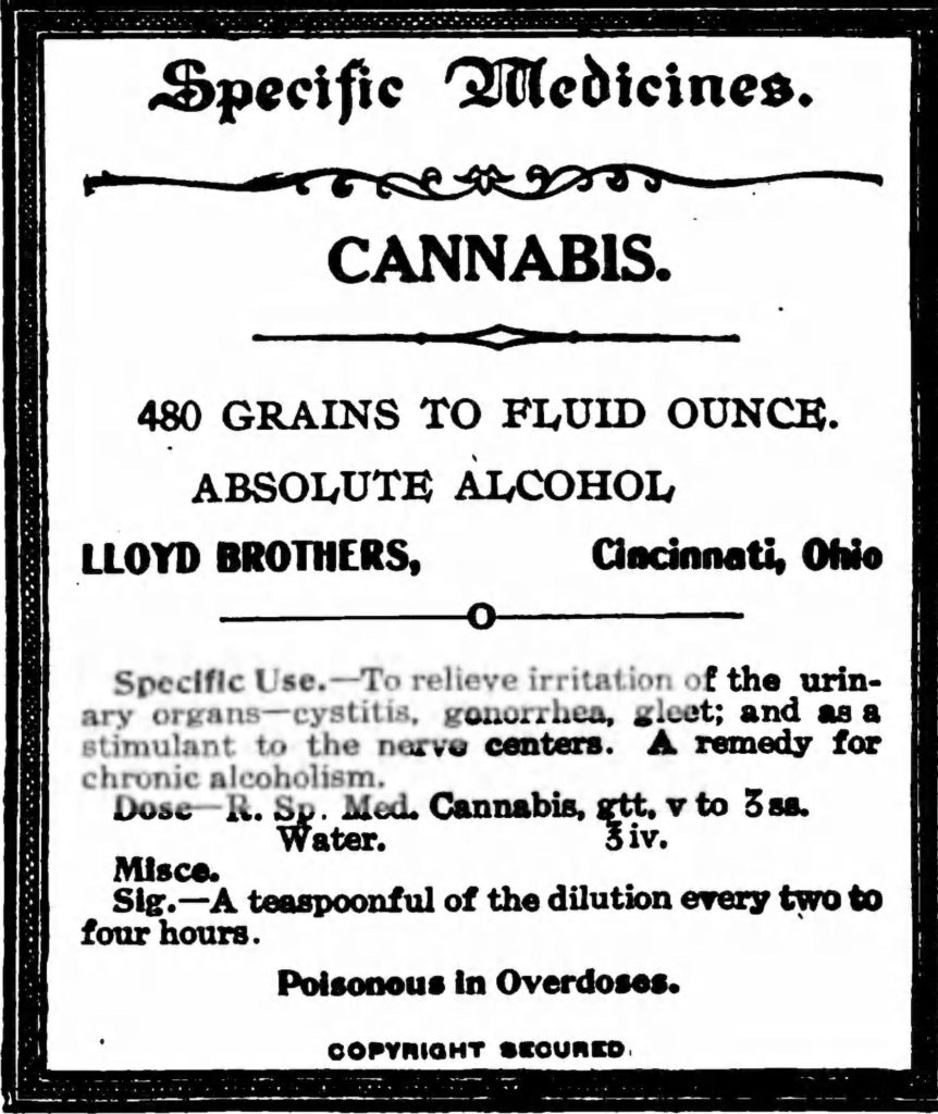 1907-lloyd-brothers-cannabis-label